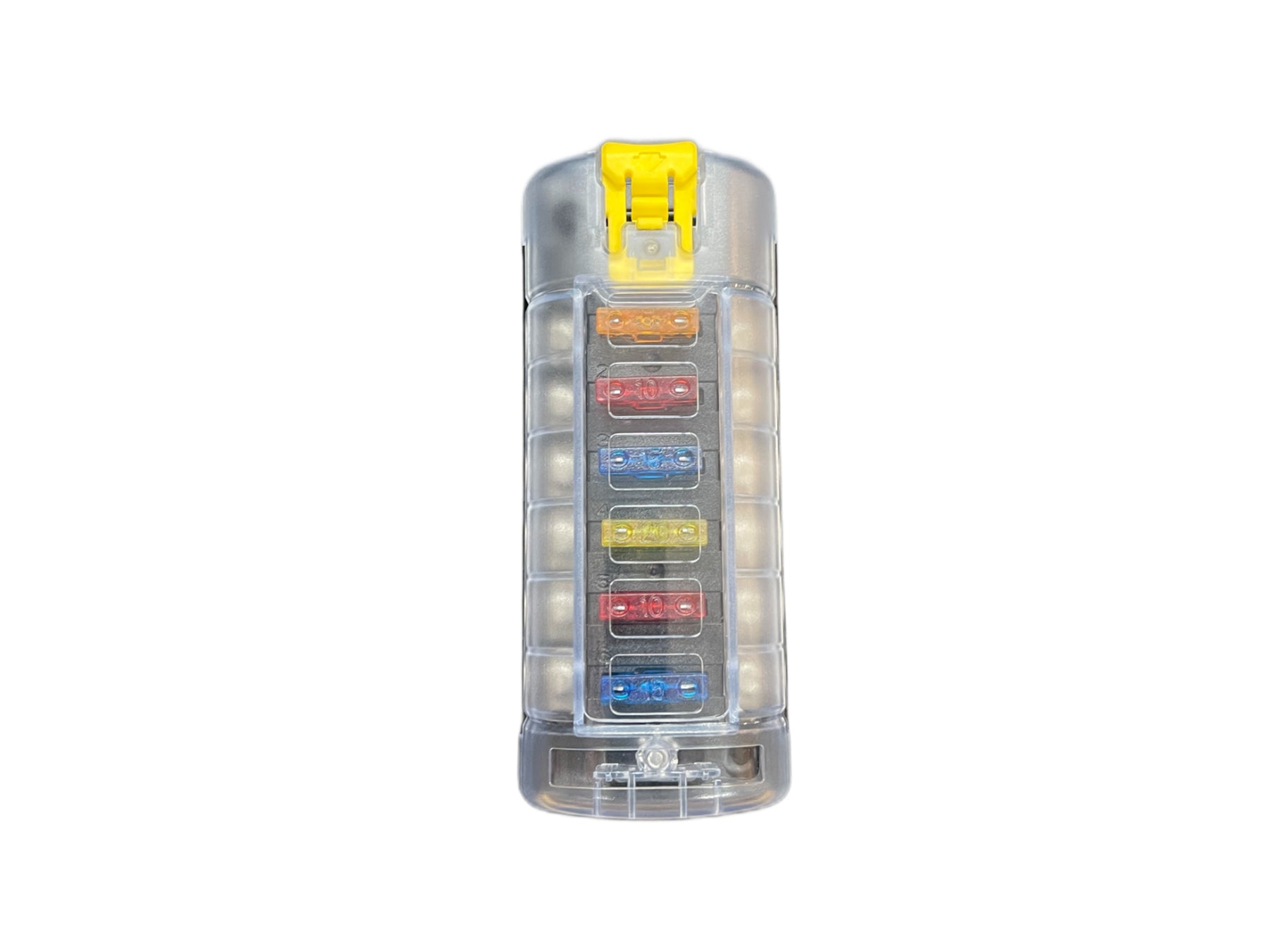 6 Circuit Independent Fuse Block Standard Blade with Cover