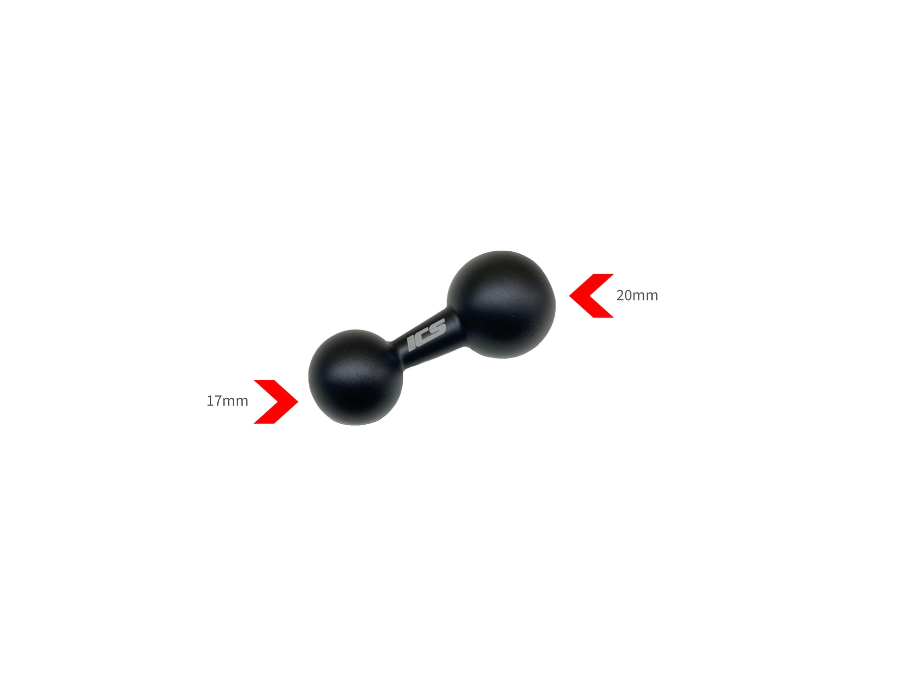20mm to 17mm double Ball Mount