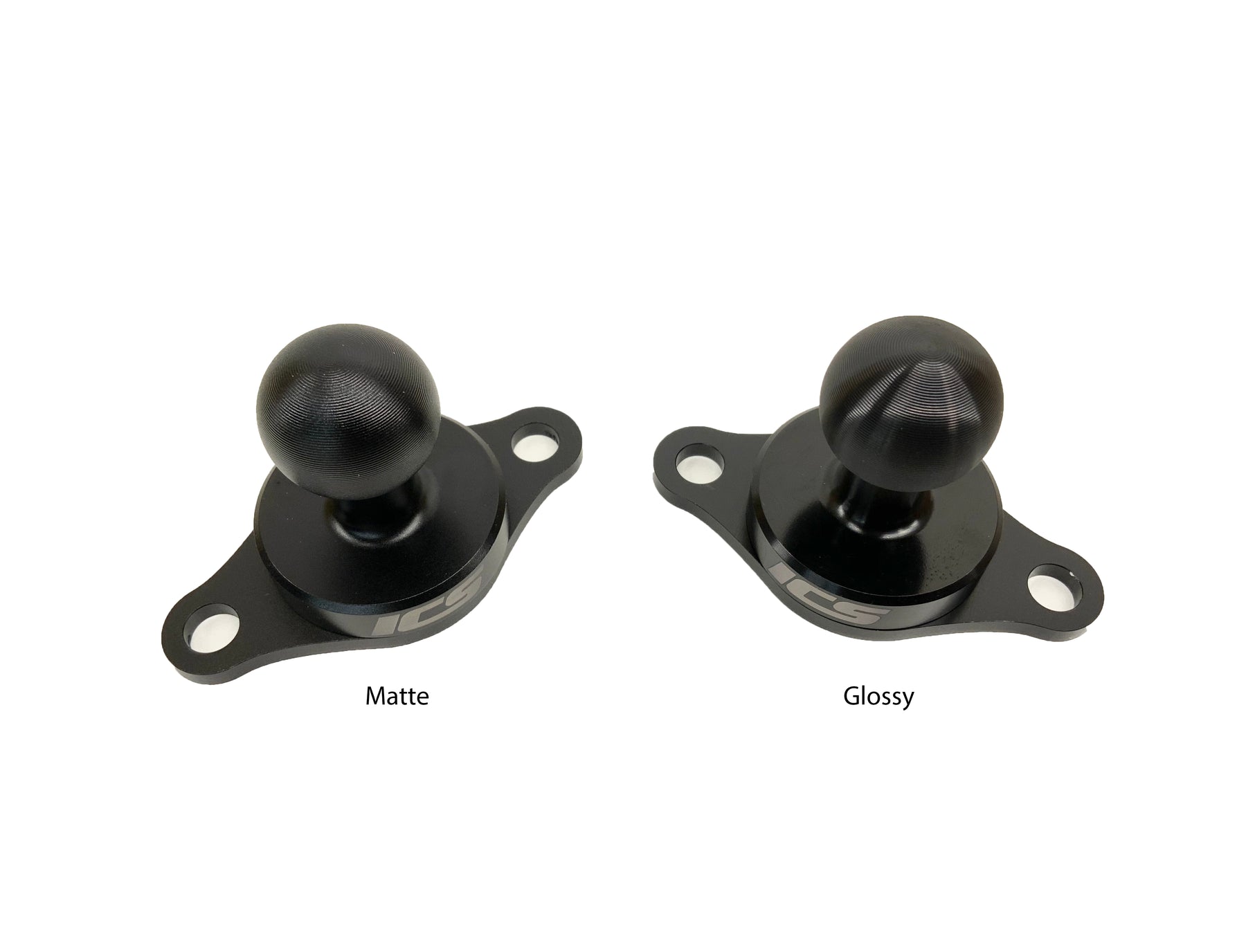 2 Hole AMPS Ball Mount - Glossy