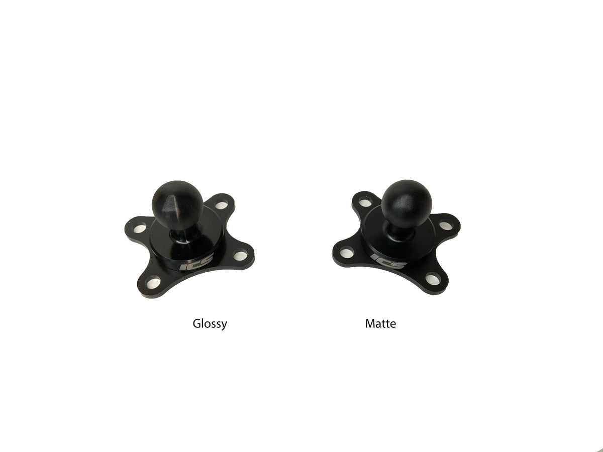 4 Hole AMPS Ball Mount - Glossy