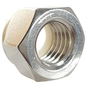 Steel Pan Head Machine Screw Length w/ Nylon Lock Nuts (Pack of Four)